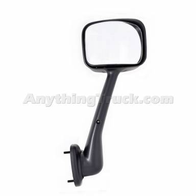 563.46012 RH Hood-Mounted Mirror Assembly, Freightliner Cascadia, Black