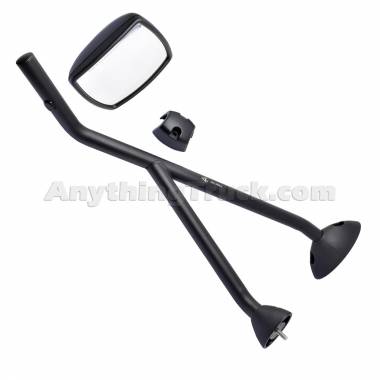 563.55008 RH Black Hood Mirror Assembly for International Prostar, Replaces 3594844C1