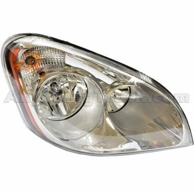 Automann 564.46058 Freightliner Cascadia P3 2008-Up Headlight Assembly, RH, Chrome, 12V