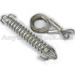 HLK2035 Peterbilt Hood Cable & Spring Assembly, Replaces Peterbilt 13-04503-040