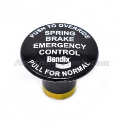Bendix 294906 Button, Black, SPRING BRAKE EMERGENCY CONTROL