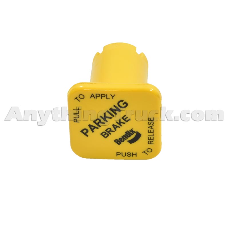 Bendix 298818N Yellow MV-3 Dash Valve Button | AnythingTruck.com