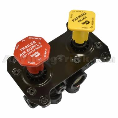 Bendix 800260 MV-3 Dash Valve, M5x.8-6H Mounting Holes, 3/8" PTC
