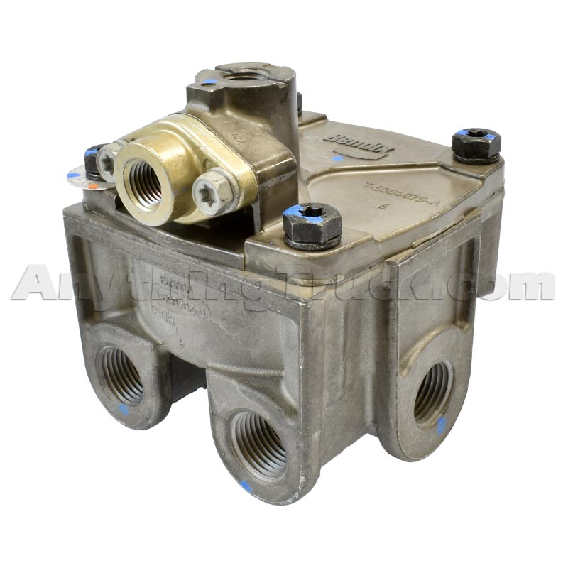 Bendix 800470 R12DC Valve, 4.0 PSI Crack Pressure, 1/2" NPT Supply