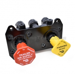 Bendix 800522 MV-3 Control Module - M6 x 1-6H Threaded Mounting Holes, 1/8" NPT Aux. Port