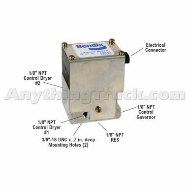Bendix 800685 AD-CF EverFlow Air Dryer Module, 12-Volts