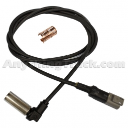 577.A801551 WS-24 Wheel Speed Sensor, 90 Degree, 40" Harness, Deutsch DT04-2P Connector
