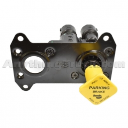 Bendix 801683 PP-DC Dash Valve, 3/8" Push to Connect Fittings, Open Mounting Holes