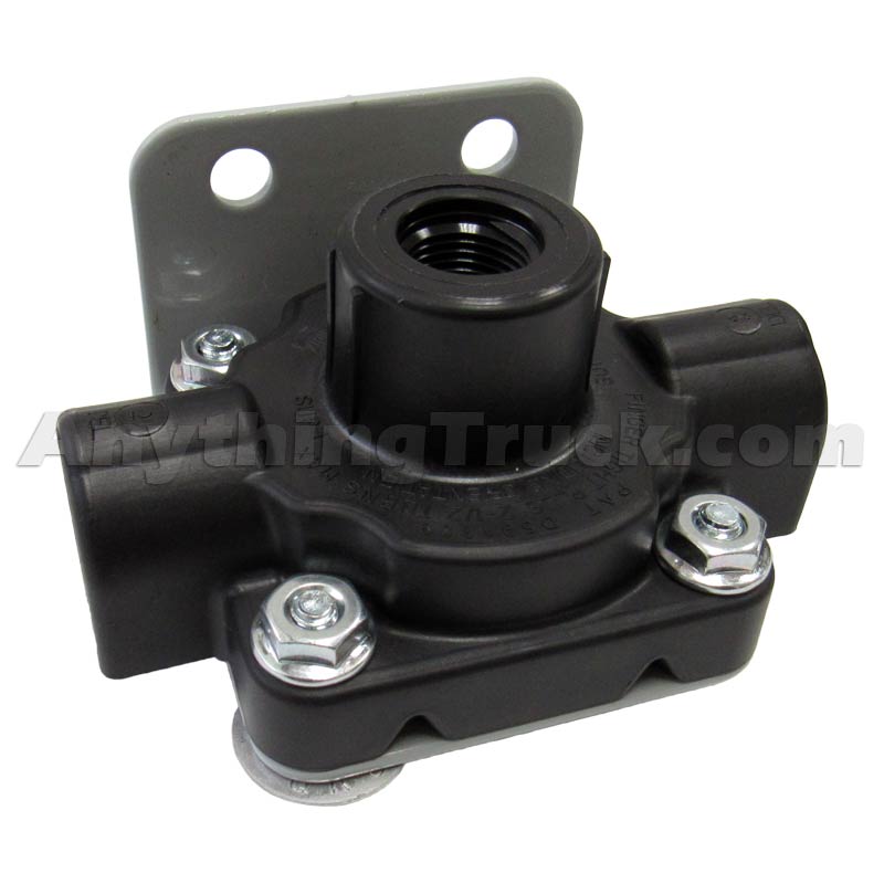 Bendix 803076 QRN Quick Release Valve, 58 PSI Crack Pressure, 3/8" NPT