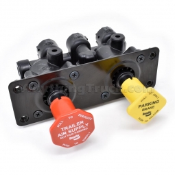Bendix K036861 MV-3 Dash Valve, M6x1-6H Mounting Holes, 1/4" NPT Ports