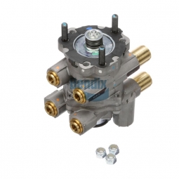 Genuine Bendix K045125 E-8P Foot Brake Valve, Push-To-Connect Ports, Mounting Studs & Nuts