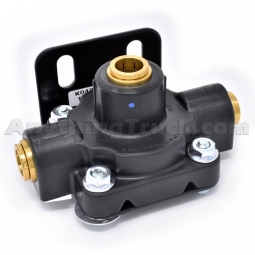 Bendix K049775 QRN Quick Release Valve, 1/2" Push-To-Connect Ports