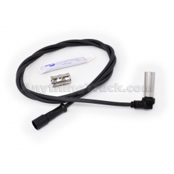 Bendix K051958 WS-24 Wheel Speed Sensor, 90 Degree, 64" Harness, DIN Connector
