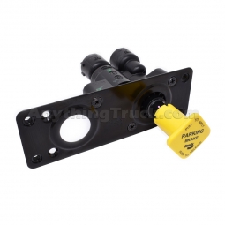 Bendix K066651 PP-DC Dash Valve, 3/8" PTC Supply & Delivery, 1/2" PTC Exhaust, M6 x 1-6H Mounting