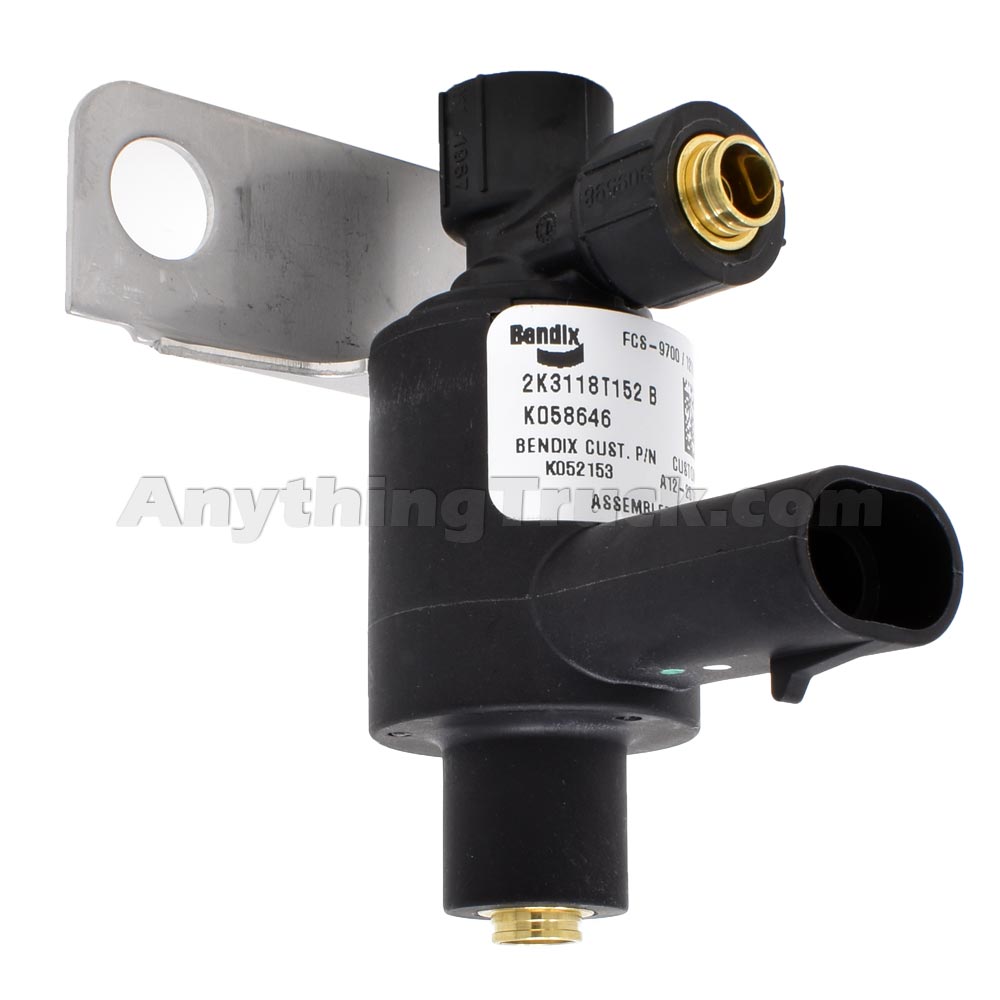 Bendix K073075 FCS9700 Fan Clutch Solenoid, Normally Open, RH Mount