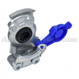 Haldex 11490 Service Gladhand with Blue Dust Cover, 1/2" NPT