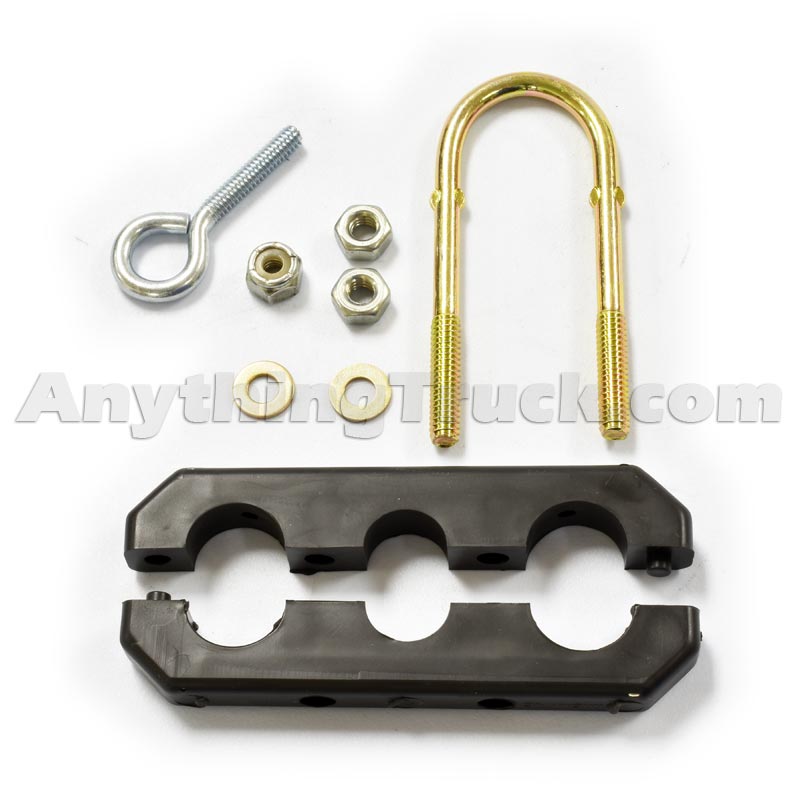 Haldex 11544 ThreeHole Hose Clamp for Coiled Air Hoses AnythingTruck