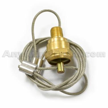 PTP 12103 Manual Drain Valve, 36" Pull Cable, 1/4" NPT