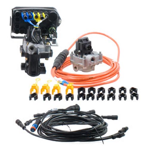 Haldex AQ963011 Tandem Axle Trailer ABS Kit, FFABS, 12 Volts, 4S