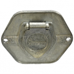 Haldex BE24020 7-Way Circuit Breaker Style Trailer Wiring Receptacle - With 20 Amp Breakers