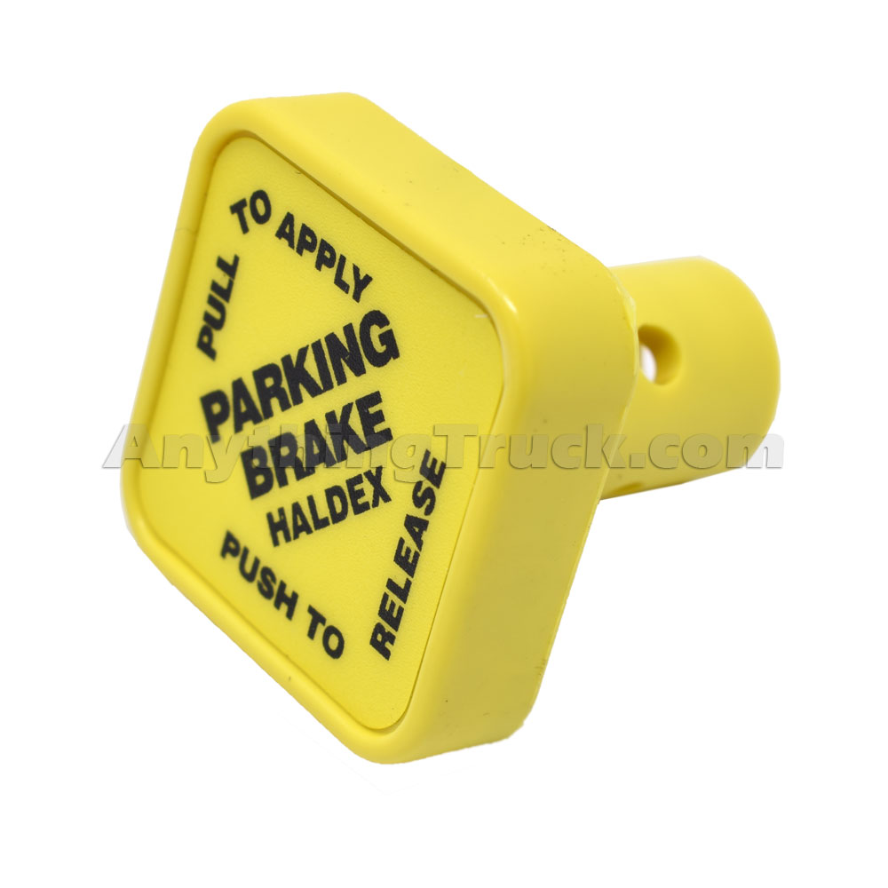 Haldex KN20901 Yellow Button for PP1 Style Valves, PARKING BRAKE