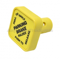Haldex KN20901 Yellow Button for PP-1 Style Valves, PARKING BRAKE
