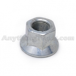 BWP M-1153 RH Flanged Wheel Nut, 3/4"-16 Thread, 1-1/8" Hex, 1-1/16" Tall