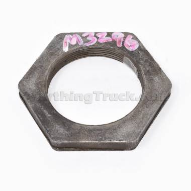 BWP M-3296 Navistar Inner & Outer Spindle Drive Axle Nut, 2-1/2"-12 Thread, 3-1/4" AF, 11/32" Thick