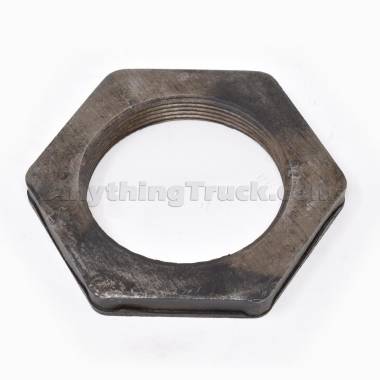 BWP M-3297 Navistar Spindle Front Steering Axle Nut, 2-1/16"-16 Thread, 2-7/8" AF, 3/8 Thick