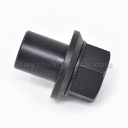 BWP M-4217 M22 x 1.5 Flanged Wheel Nut, Aluminum Duals, 39mm Sleeve