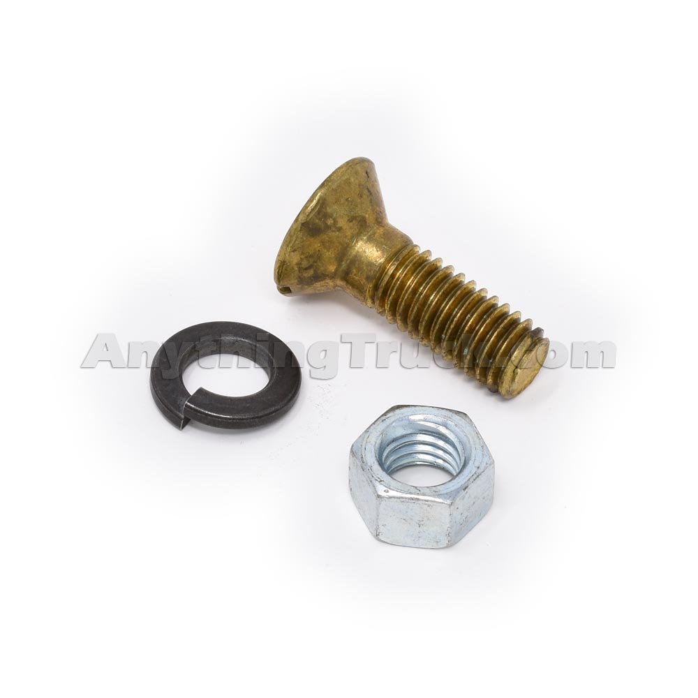 BWP M534C Brake Bolt Assembly 3/8" Brass With Nuts And Washer