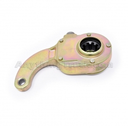BWP M-475 Manual Slack Adjuster, 1-1/2"-10 Spline, Curved Arm, 6" Drilling