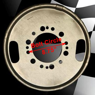 400-419 rear for 8x19.5 Centramatic Wheel Balancers 