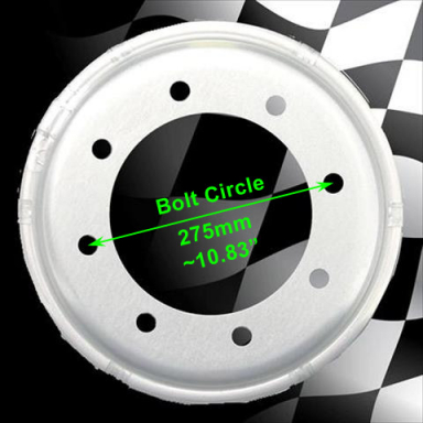 Centramatic 600-638 22.5" Steer Wheel Automatic Balancers, 1 Pair, 8 Holes, 275mm Bolt Circle