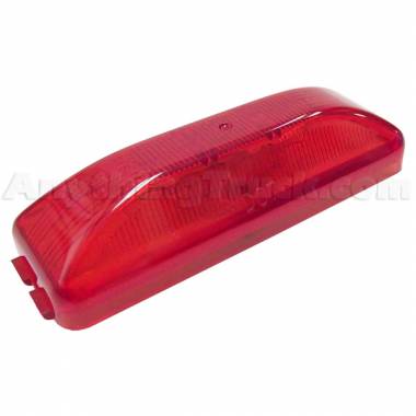 PTP 19200RPTP Red Sealed Incandescent Marker/Clearance Light, 12V, Bracket Mount