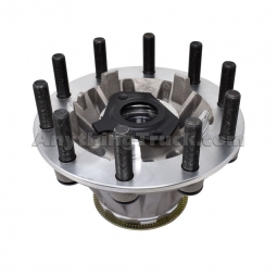 Conmet 10082201 Aluminum Steer Axle Hub, Preset Bearings