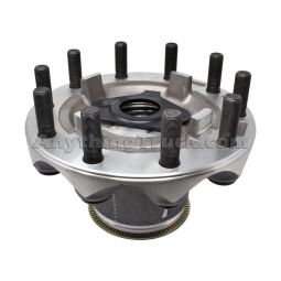 Conmet 10082202 Aluminum Steer Axle Hub, Preset Bearings