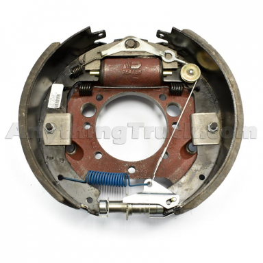 Dexter 023-408-00 Left-Hand Duo-Servo 12K Hydraulic Brake Assembly, 7 Hole Mount