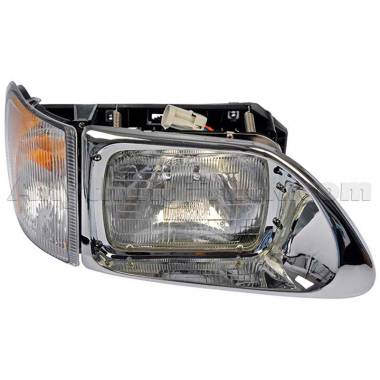 Automann 564.55206 International 4700 9400 PayStar Headlight Assembly, RH, H6054, 12V