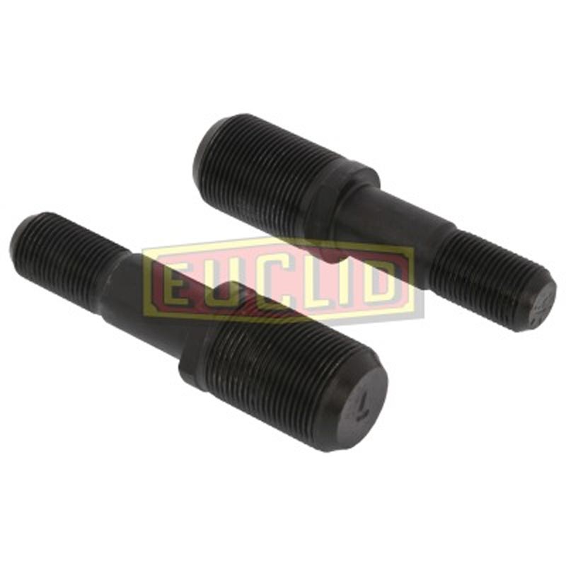 Euclid E5937L LH Double Ended Wheel Stud with Flats (10 Pack