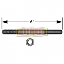 Euclid E7851 Air Spring Stud and Nut for Peterbilt Low Air Leaf Suspensions