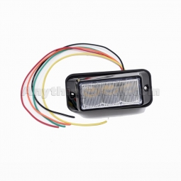 Federal Signal IPX300-2 IMPAXX LED Warning Light Head, Amber LEDs, Clear Lens