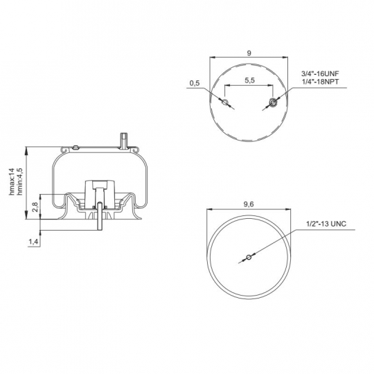 n31 W01-358-8744 | Firestone Airide Air Spring | 1T17B-11