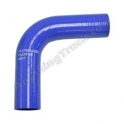 FlexFab 7884-250 90 Degree Silicone Coolant Elbow, 2.5" ID, 6.5" Legs