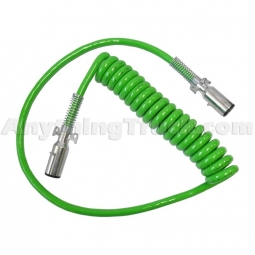 PTP 15ABSCL48 15' Coiled ABS Electrical Cable with 12" & 48" Leads