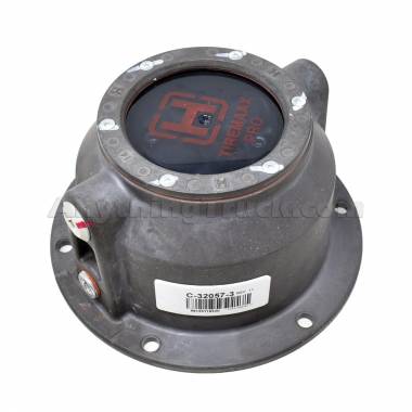 Hendrickson VS-32057-3 TIREMAAX PRO Extended HP Hubcap, Grease, For Castellated Axle Nuts, 6-3/4" BC