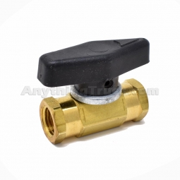 Hendrickson VS-28048 2-Way Vented Ball Valve, 1/4" NPT