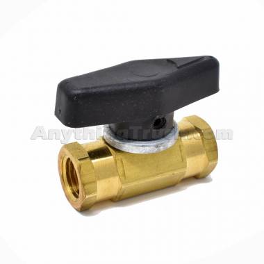 Hendrickson VS-28048 2-Way Vented Ball Valve, 1/4" NPT