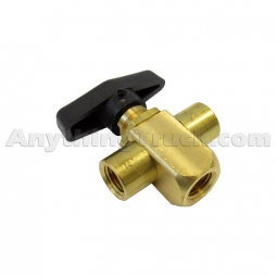 Hendrickson VS-22535 SURELOK 3-Way Ball Valve, 1/4" NPT Ports