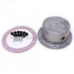 Hendrickson VS-29566-1 TIREMAAX Bolt-On Hub Cap, Grease, 5-1/2" BC